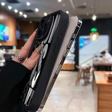Texto gótico con estampado de leopardo y cruz cromada.funda de teléfono Fundas compatibles con Samsung,Apple,VIVO,OPPO,Motorola,Google,Xiaomi y Honor.Fabricadas en silicona TPU,ofrecen protección contra golpes y caídas. - Negro - Ver 6