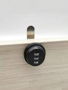 Cerradura de puerta doble para armario - Cerradura con contraseña - Cerradura de gabinete de almacenamiento de hierro - Cajón de escritorio de hogar/oficina - Cerradura de archivador - Cerradura de buzón - multicolor - Ver 6