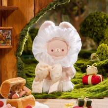 Miniso 库玛鲁童话小镇盲盒，可爱卡通熊造型，高价值收藏品，盲盒系列，精致高级动漫礼品（随机发货1个） - 彩色 - 查看 9