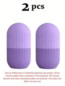 Con lăn làm đẹp bằng silicon tái sử dụng, dụng cụ massage đá lạnh tự làm, khay có thể đổ đầy lại, quà tặng cho phụ nữ. - A - Xem 13