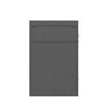 Container Storage Unit With Green Roof, Enclosure For 120-240 Liter Containers, Container Cabinet, Container Box - Grey - View 9
