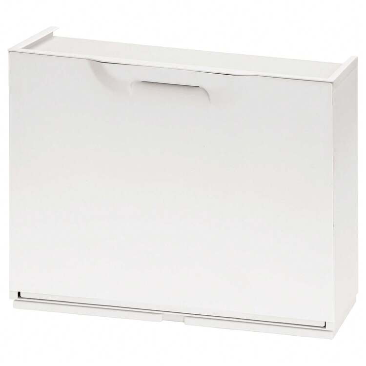 Interior Shoe Rack In White Polypropylene - Multicolor - View 1
