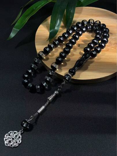 1pc Multi-Color Matching High-Quality Muslim Prayer Beads, Dignified And Elegant Religious Gift