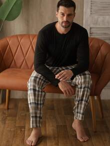 Men Thermal Underwear Tops - Beige - View 3