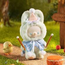 Miniso 库玛鲁童话小镇盲盒，可爱卡通熊造型，高价值收藏品，盲盒系列，精致高级动漫礼品（随机发货1个） - 彩色 - 查看 8