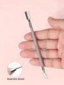 1件不鏽鋼死皮推刀/剪，雙頭死皮去除器/指甲油去除器，美甲用品，美甲工具，返校季，指甲護理，美甲工具（適用於人造指甲） - 多色 - 查看 6