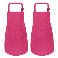 一件可调节成人围裙，带口袋，可机洗，适合厨师、园丁、面包师、花艺师、画家、咖啡师等，可用作工作服或厨房用品。 - 彩色 - 查看 23