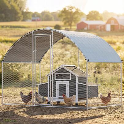 PawHut Gallinero de granja
