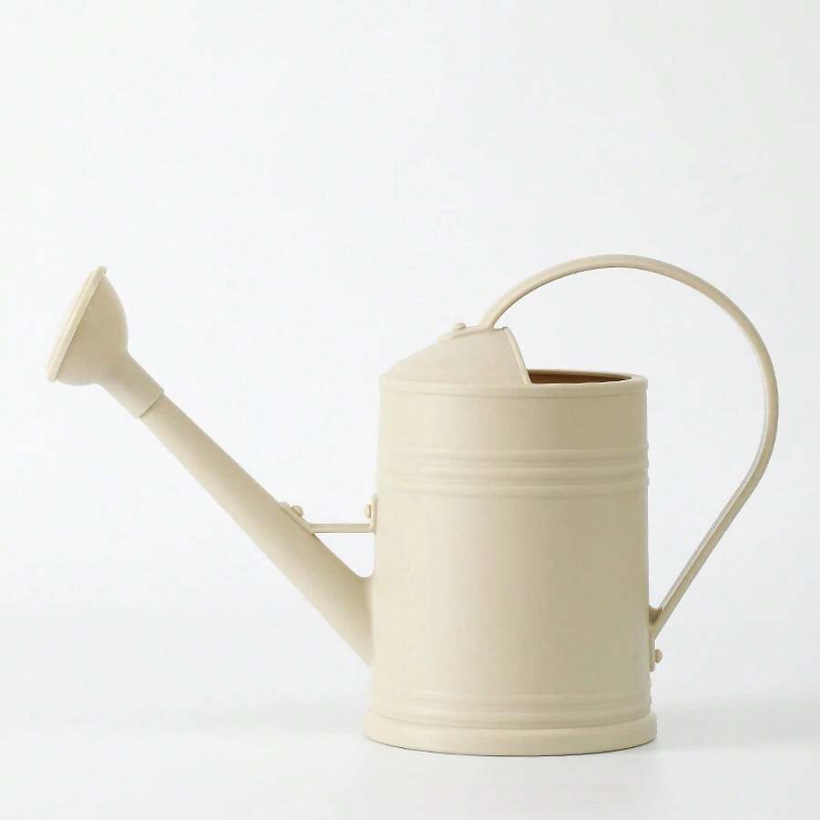 Regadera de boca larga de 2L, herramientas prácticas de jardinería para flores, aspersor de plantas - beige - Ver 1