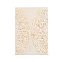 25 Pieces Of Exquisite Butterfly Invitation Cards, Wedding Invitations, Birthday Invitations, Quinceanera Party Decorations (Without Inner Cards And Envelopes) - 25pcs - View 8