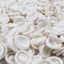 Latex Finger Cots For Nail Art, Disposable Rubber Finger Protectors, White, About 150pcs/Pack,Nail Supplies,Nail Tools,Nail Art Tools,Back To School,Nails,Nail Tools For Press On Nails - View 1