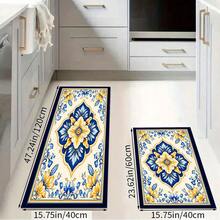 1pc Polyester Drainage Mat, Suitable For Kitchen, Living Room, Entrance, Balcony, Home Decor, Anti-Stain, Coffee Shop, Bar, Holiday, Party, Bedroom, Bathroom, Laundry Room - Multicolor - View 20