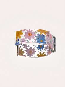 20/22mm Universal Transparent Colorful Floral Watch Band, Compatible With Samsung, Honor Smartwatches - Silicone Strap With Pattern, Fits GT2/GT3, Watch 3/Galaxy - Multicolor - View 8