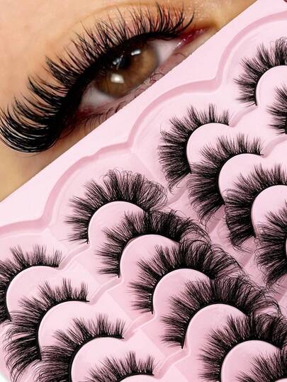 14 Pairs Of Large-Volume, Thick, And Long Artificial Eyelashes. Soft, Fluffy, Lightweight, And Natural For A Dramatic Look. Hypoallergenic And Reusable.