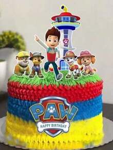 7/13/14/17/21/24pcs Paw Patrol Cake Toppers, Suitable For Parties, Birthdays, Celebrations, Mother's Day And Other Occasions - Cartoon - View 9
