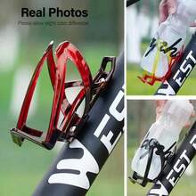 1 Set Road Bike Water Bottle Cage, PC Ombre Color Drink Holder, Lightweight Bicycle Water Bottle Rack, Cycling Accessories - Multicolor - View 10