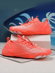 女士徒步鞋、女士沙滩运动鞋、水鞋，时尚透气。健身远足鞋、速干游泳漂流鞋。 - 桔色 - 查看 16