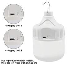 Rechargeable Battery Operated Light Bulbs Compact Puck Emergency Lamp For Non-Hardwired Wall Sconce USB Charging,1200mAh Battery - Multicolor - View 4