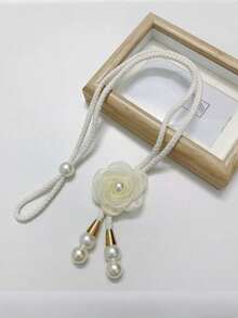 2 Pack Faux Rose Flower Curtain Tie Backs - Vintage Romantic Realistic Floral Curtain Holders, No Drill Needed Curtain Hanging Ropes For Easy Installation, Elegant Design Home Decor For Bedroom Living Room, Garden Style Window Treatment, Creates Romantic Atmosphere Ideal For Valentine's Day Decor, Mother's Day, Wedding Anniversary Party Decoration - 多色的 - 查看 4