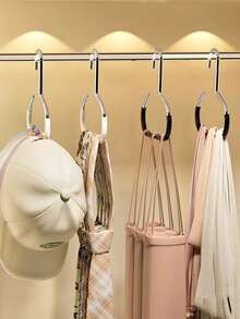Circular Hat Holder Rack, Dorm Wardrobe Hanging Hook For Baseball Caps, Backpacks, Accessories - View 4