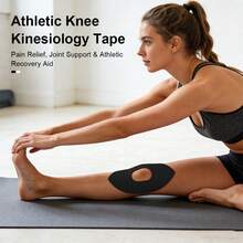 10 Rolls Pre-Cut Breathable Elastic Sports Medical Tape, Latex-Free Fit For Knee Support And Muscle - Elastic Sports Medical Tape For Knee Support And Muscle - Multicolor - View 7
