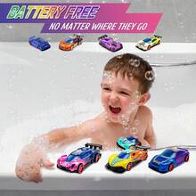 UINLE Baby 1-Piece Thermochromic Alloy Toy Car, 1:64 Mini Model Metal Sports Car, Automatically Changes Color With Temperature, Bright Colors, Small And Convenient, Desktop Decorative Display, Boys' Racing Car Collection, Piñata Filler, Class Treasure Chest Prize Box Toy Gift - Multicolor - View 7