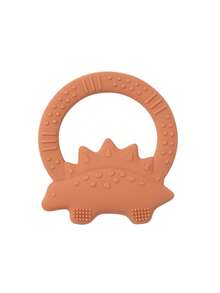 1 pieza Mordedor de silicona para bebé con forma de dinosaurio, adecuado para la dentición, masticación y juego diario de infantes - Multicolor - Ver 46