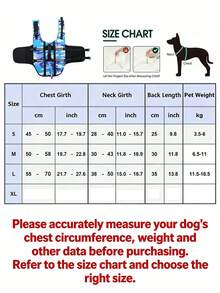 Pet Dog Life Jacket Vest Clothes Life Vest Collar Harness Dog Swimming Swimwear Summer Camouflage Shark Design Blue Purple Red - Blue - View 2