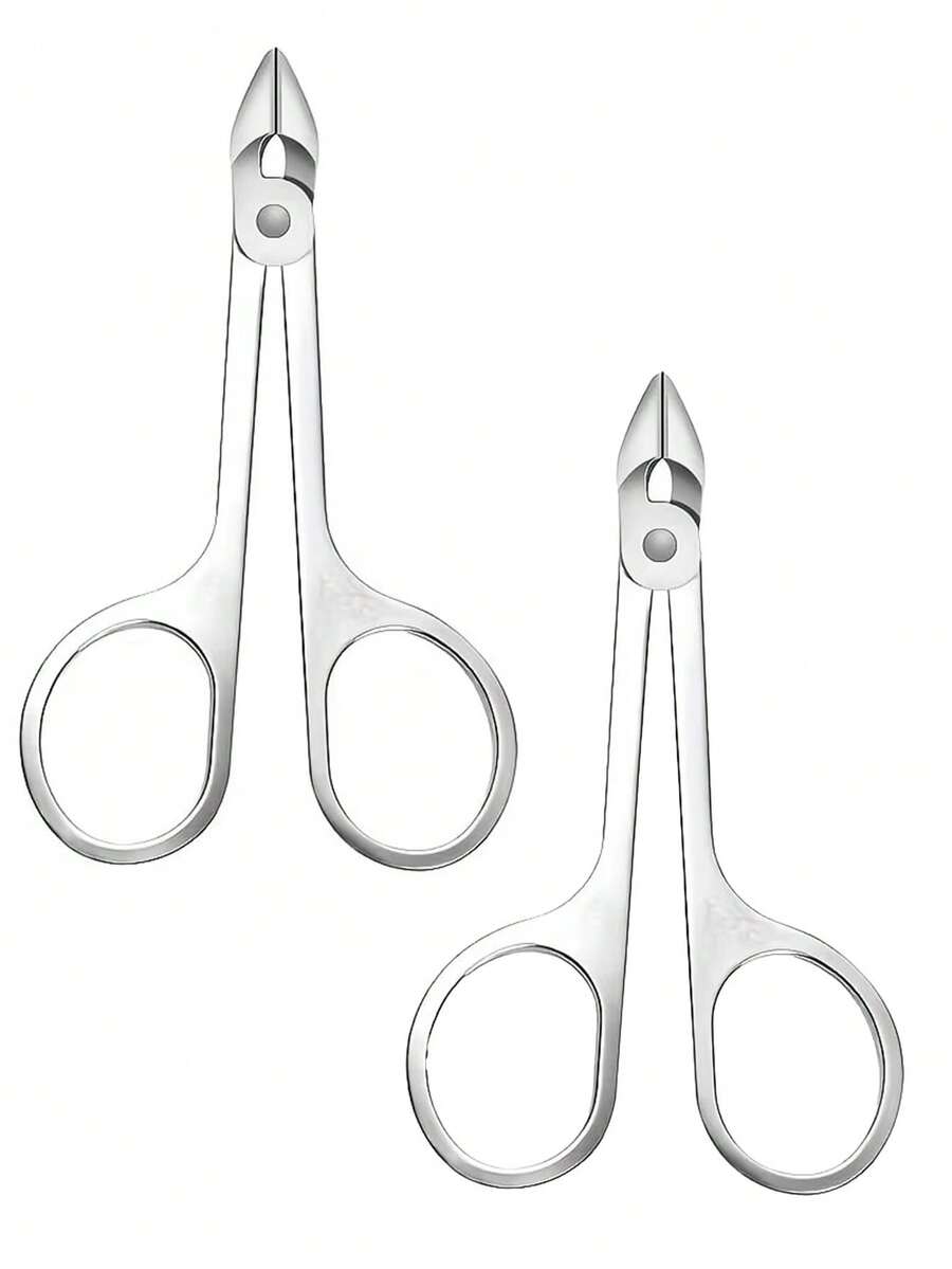 1 chiếc Kìm cắt da chết Eurena Precision - Lưỡi cong sắc bén, thép không gỉ 5mm, dùng được cả hai tay, thích hợp để cắt da chết, dụng cụ làm móng chuyên nghiệp. - Nhiều màu - Xem 1