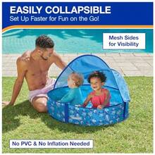 SwimWays Elite - Piscina desplegable - AZUL - Ver 4