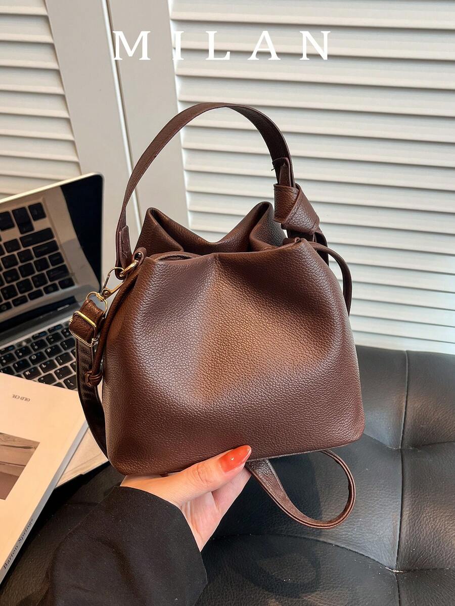 2026 New Stylish Minimalist Cloud Bucket Bag, Fashionable Versatile Handbag, Shoulder Bag For Women