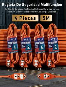 5 metros -- 4 piezas