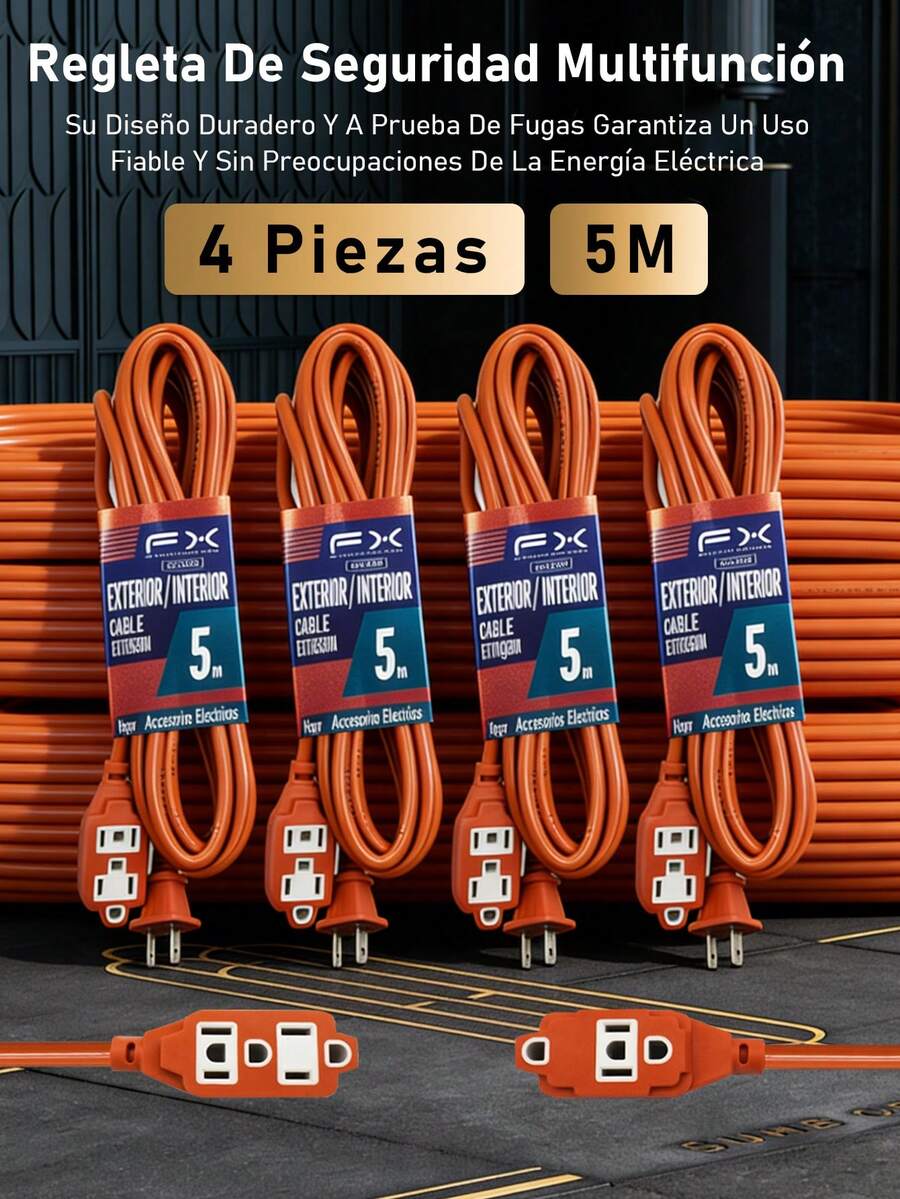 Domestic Electrical Extension Cord, 3M/5M/7M/15M/20M/25M, Multi-Outlet - 查看 1