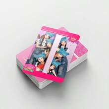 92张/盒 NMIXX “Bluevalentine” 照片卡（60张 LOMO 卡 + 32张贴纸），K-POP 粉丝周边，限量版 SKZ 粉丝应援礼品，收藏照片卡，贴纸 - 彩色 - 查看 4