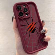 Funda para Teléfono: Spider para iPhone 11, 11Pro, 11Promax, 12, 12MINI, 12Pro, 12Promax, 13, 13MINI, 13Pro, 13Promax, 14, 14PLUS, 14Pro, 14Promax, 15, 15PLUS, 15PRO, 15PROMAX, 16, 16E, 16PLUS, 16PRO, 16PROMAX, X, XS, XR, XSMAX, teléfonos móviles, bolsos, accesorios para móviles, fundas para teléfonos, decoración de interiores, accesorios, fundas transparentes para teléfonos, verano, correas para teléfonos, fundas para teléfonos de hombre, fundas para teléfonos de mujer, protección para teléfonos móviles, accesorios de playa, regalos de fresa, fundas protectoras para teléfonos. - Estilo (1 pieza) - Ver 6