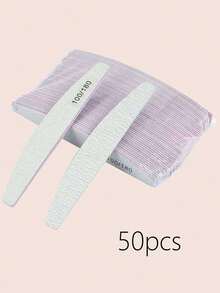 Bộ 50 dũa và đánh bóng móng tay độ nhám 100/180, dụng cụ làm móng chuyên nghiệp hai mặt, thích hợp cho móng acrylic, dụng cụ làm móng nghệ thuật, chuẩn bị cho năm học mới, chăm sóc móng, dụng cụ làm móng nghệ thuật (có thể dùng với móng giả dán). - Hồng - Xem 9
