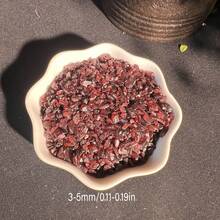 100g, Batu Kristal Garnet Partikel Kecil Alami yang Dihancurkan, Cocok untuk Dekorasi Rumah, Batu untuk Akuarium dan Tangki Ikan, Air Mancur, Dekorasi Kantor, Pengisi Vas dan Penataan Tanaman, Koleksi, Pemberian Hadiah, dll. - 3-5mm(100g) - View 3