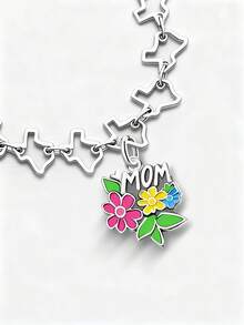 1 chiếc mặt dây chuyền hình thỏ hoa mùa xuân bằng bạc sterling 925 đơn giản và độc đáo, mặt dây chuyền tự làm hình thỏ, trang sức tinh tế làm quà tặng cho phụ nữ hoặc nam giới. - tập trung - Xem 2