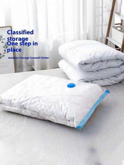 Vacuum Compression Zipper Storage Bags, Vacuum Compression Bags, Space Saving Luggage Bags, Travel Compression Bags, Foldable Clothes Storage Bags, Clothes Organizer Bags, Suitable For Clothes, Quilts, Closets, Etc. Save 80% Space, Moisture-Proof Storage Bags