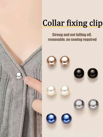 6 Pearl Design Plastic Buttons-Adjustable Buttons Without Sewing, Shiny Spherical White/Silver And Gold Decorative Buttons, Suitable For Shirts, Dresses, Coats And Tops-Durable And Easy To Use (6), Fashionable Sequined Buttons, Elegant Flat Buttons, Suitable For Ladies Cardigans And Coats.
