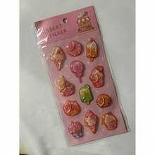 Hình dán nhựa 3D lập thể Kawaii dễ thương - Thiết kế nhỏ gọn bằng PVC hình trà sữa trân châu và kem - Thích hợp cho sổ lưu niệm, nhật ký, máy tính xách tay, bình nước và nhiều đồ thủ công khác. - Nhiều màu - Xem 10
