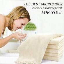 4 Pcs Microfiber Travel Makeup Towels, Reusable Makeup Remover Face Skin Cleaning Soft Absorbent Cloth For Women, Spa, Facial, Wedding, Holiday, Bulk Gift - Multicolor - View 2