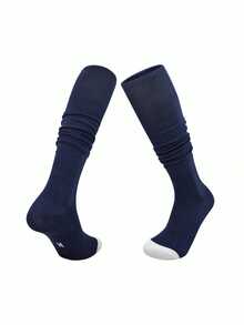 1双青少年专业棒球/垒球袜，防滑训练比赛袜，过膝冰球袜，适合12-18岁青少年 - 彩色 - 查看 12