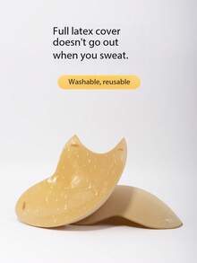 1双女士U型深V隐形文胸，透明肩带，无背无肩带聚拢文胸，前双扣设计，完美搭配婚纱和摄影服 - 彩色 - 查看 4