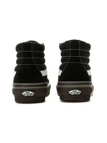 أحذية فانز SK8-Hi للرجال والنساء، أحذية رياضية عالية الرقبة بتصميم كلاسيكي، مناسبة للأزواج، أحذية رياضية كاجوال VN000CRMBLK - الأسود - مشاهدة 4