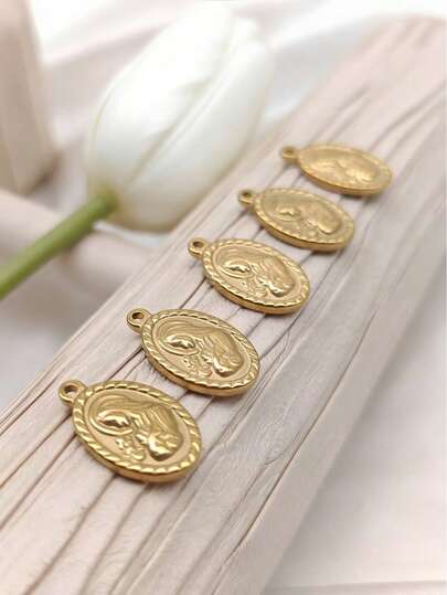 1/5pcs Bohemian Style Necklace Pendant Accessories, Suitable For Women's Daily Wear