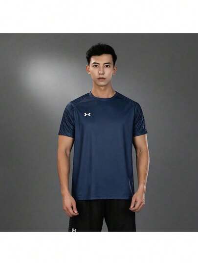 Áo thun ngắn tay thoáng khí Under Armour Unisex Xuân Hè 2026 mới dành cho bóng đá, tập luyện, chạy bộ, thể dục 24500509-408
