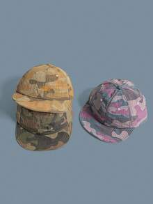OBOVAY New Lightweight Quick-Dry American Camouflage Short Brim Baseball Cap, Unisex Summer Outdoor Sun Protection Casual Hat,Beach,Vacation,Holiday,Travel - Multicolor - View 4