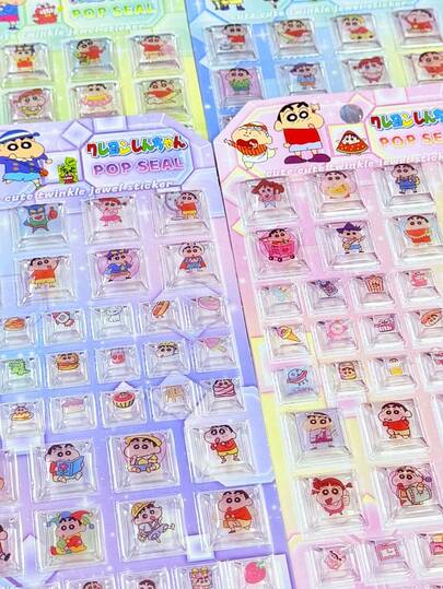 Hình dán vuông 3D dập nổi pha lê, thiết kế hình chú cún hoạt hình, hình dán 3D nhiều màu sắc dành cho trẻ em, bé gái, quà tặng, trang trí điện thoại DIY, văn phòng phẩm học sinh.