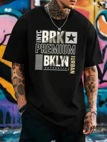 Men Outdoor Tees & Tanks - Black - View 1